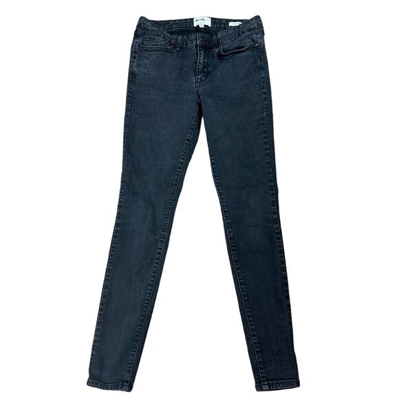 William Rast Perfect Skinny Jeans Size 27 Black - Picture 1 of 8